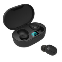 E6S Waterproof Bluetooth Headset 5.0 TWS True Wireless Stereo Mini Cute Earphones Auto Charging Box for Xiaomi Redmi Air Dots